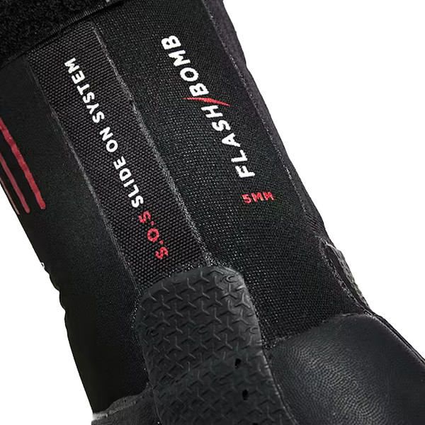 2024 Rip Curl Flashbomb 5mm Split Toe Wetsuit Boot 117MSA Black